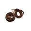 Soft brown dog leash