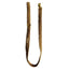 Soft brown dog leash