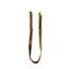 Soft brown dog leash